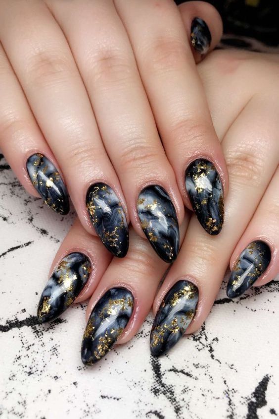 Marble Nail Inspo